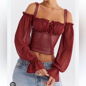 Puff Sleeve Corset - Mistress Rocks